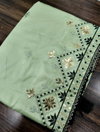 Kgm Toran Embroidery Soft Silk Wedding Sarees Wholesale Price In Surat
